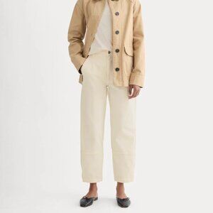 The Utility Barrel Pant - size 8 Tall (Bone Color)